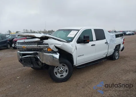 2019 Chevrolet Silverado 2500Hd Wt из США, поврежденный, VIN 1GC1KREG5KF269412